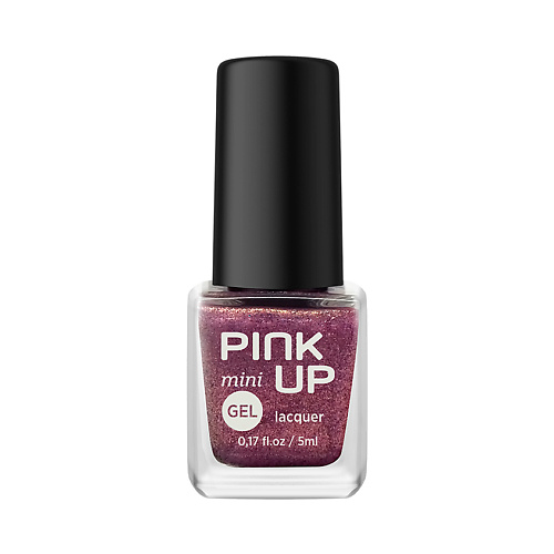 PINK UP Лак для ногтей MINI GEL pink up сыворотка для укрепления и роста ногтей nail therapy 2