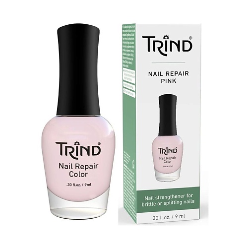 TRIND Укрепитель для ногтей розовый 9 умная эмаль лак для ногтей укрепитель т 105 розовый фарфор 11мл