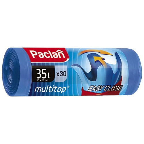 PACLAN MULTI-TOP Мешки для мусора, 35л 30 paclan multi top lux мешки для мусора 35л 20