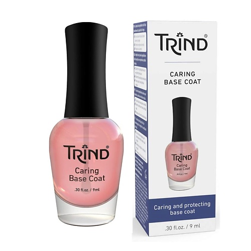 TRIND Базовое покрытие для лака эластичное базовое покрытие ледяной розовый elastic base coat ice pink
