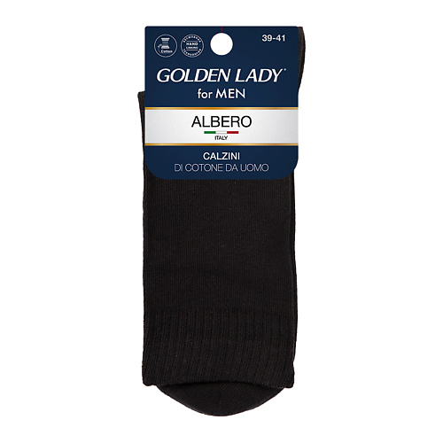 GOLDEN LADY Носки мужские ALBERO Nero 39-41