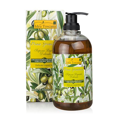 IDEA TOSCANA Нежное жидкое мыло для тела и рук 500 мыло nesti dante emozioni in toscana enchanting forest natural soap