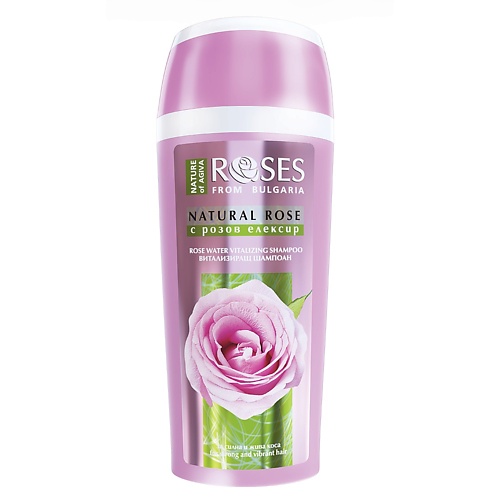 NATURE OF AGIVA Шампунь для волос ROSES(розовый эликсир) 250 reve de roses