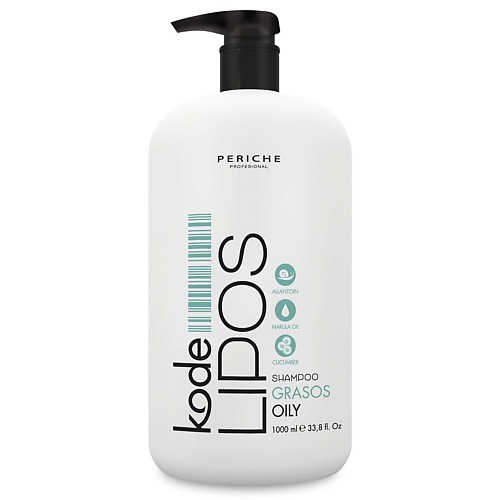 Шампуни PERICHE PROFESIONAL Шампунь для жирных волос Kode LIPOS Shampoo Oily