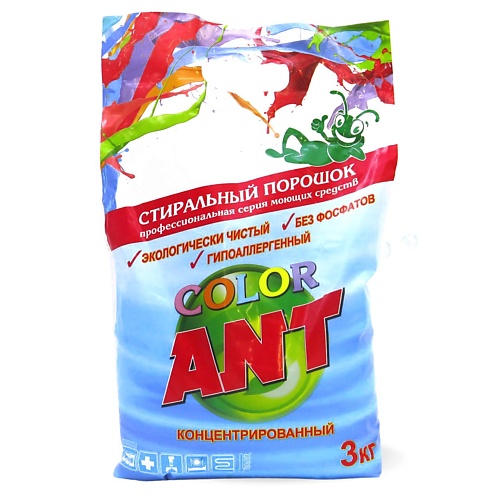 фото Ant стиральный порошок color, концентрированный