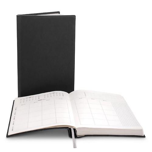 FLEXPOCKET Ежедневник недатированный в обложке из экокожи формата А5 а книжка с лабиринтом на обложке