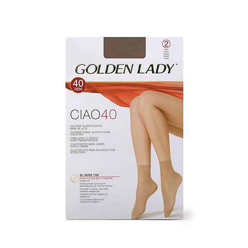 GOLDEN LADY Носки Ciao 40 Nero golden lady носки forte укороченный nero 39 41