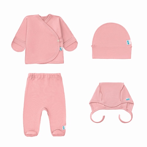 LEMIVE Комплект одежды для малышей Розовый в гостях у чебурашки раскраска для малышей с наклейками