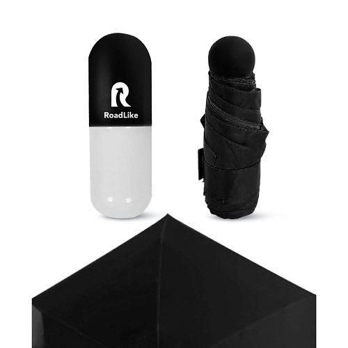 ROADLIKE Зонт компактный в чехле playtoday зонт трость механический vitamin shake
