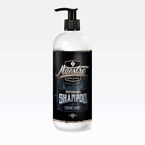 GREAT MAESTRO BARBERS COMPANY Шампунь Maestro Barbershop Shampoo 500 шампунь the chemical barbers beer shampoo green с мятой 350 мл