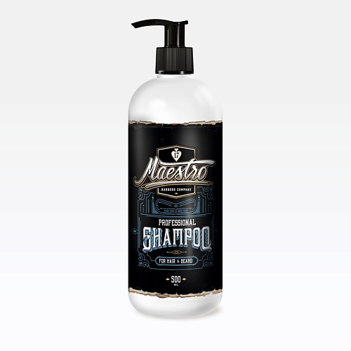 GREAT MAESTRO BARBERS COMPANY Шампунь Maestro Barbershop Shampoo 500 the chemical barbers шампунь beer shampoo green с мятой и эвкалиптом