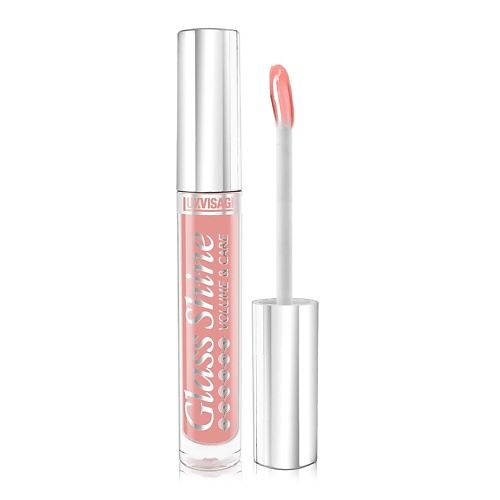 LUXVISAGE Блеск для губ GLASS SHINE relouis блеск для губ pro lip glass с эффектом жидкого стекла