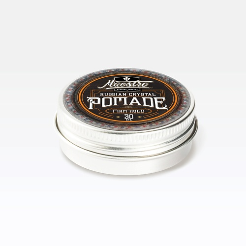 GREAT MAESTRO BARBERS COMPANY Классическая помада на водной основе Russian Crystal Pomade 30