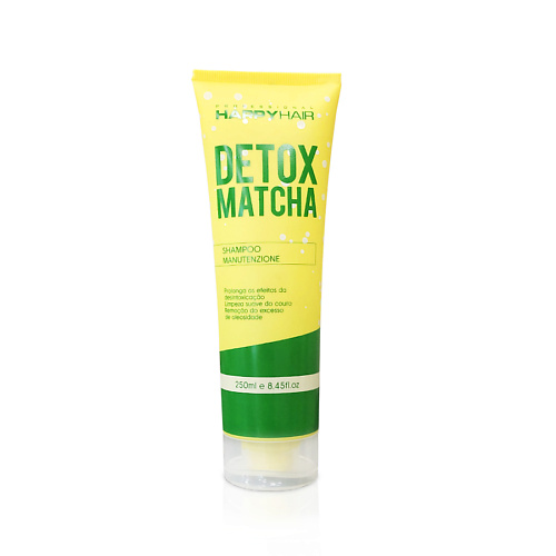HAPPY HAIR Detox Matcha Shampoo шампунь для волос 250.0 шампунь с растительным углем argabeta shampoo detox 500 мл