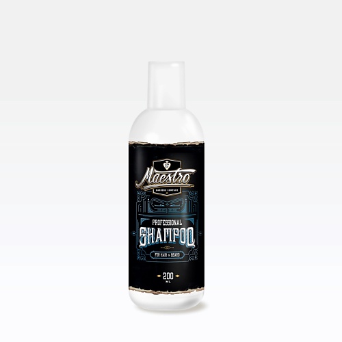 GREAT MAESTRO BARBERS COMPANY Шампунь Maestro Barbershop Shampoo 200 шампунь the chemical barbers beer shampoo green с мятой 350 мл