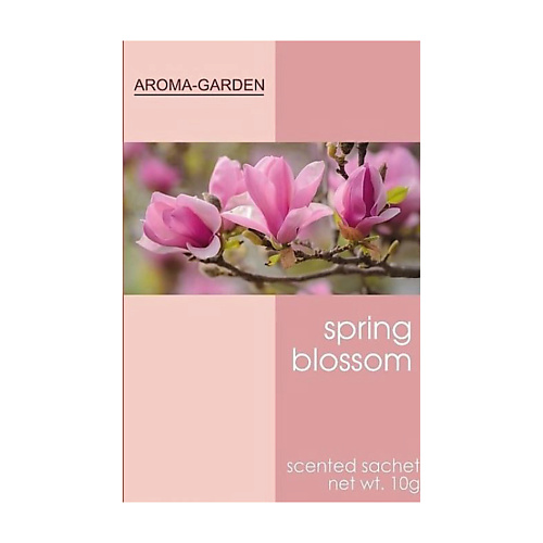 AROMA-GARDEN Ароматизатор-САШЕ  Весеннее цветение адиарин регидрокомплекс саше 4 3г 10