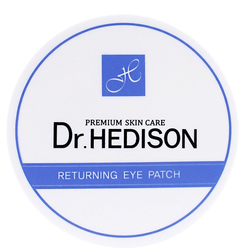 DR. HEDISON Гидрогелевые патчи для глаз Dr. Hedison Returning Eye Patch 60 effne патчи для глаз гидрогелевые с церамидами укрепляющие 60 0