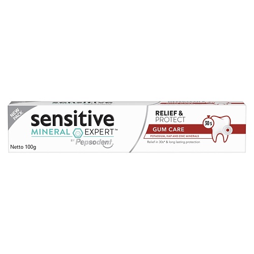 PEPSODENT Зубная паста SENSITIVE MINERAL EXPERT Уход за деснами 100 lacalut зубная паста basic sensitive 75