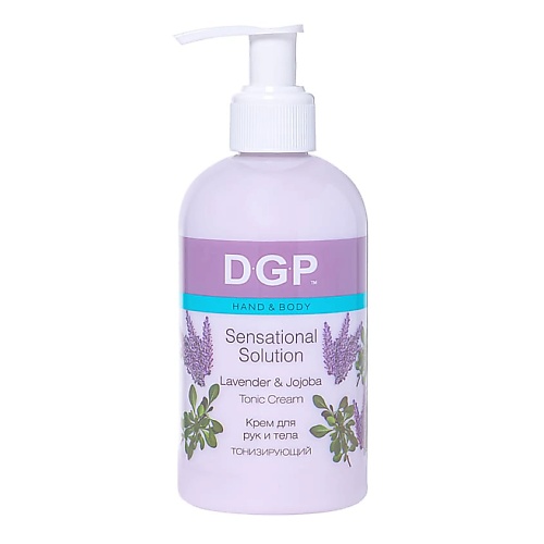 Крем для тела DOMIX DGP Крем для рук и тела Sensational Solution тонизирующий освежающий, цветочный аромат