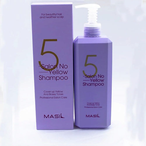 MASIL Тонирующий шампунь для осветленных волос 500 masil глубокоочищающий шампунь с пробиотиками 8