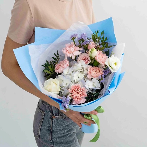 ЛЭТУАЛЬ FLOWERS Лазурь S лэтуаль flowers букет из бордовых роз 21 шт 40 см