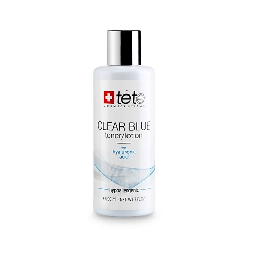 TETE COSMECEUTICAL Лосьон косметический Hyaluronic Lotion Clear Blue Toner 200 tete cosmeceutical лосьон косметический hyaluronic acid collagen