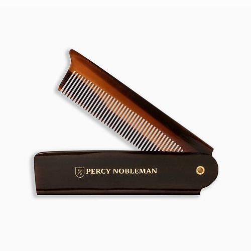 PERCY NOBLEMAN Складная расческа для бороды rebel расческа для бороды folding beard comb