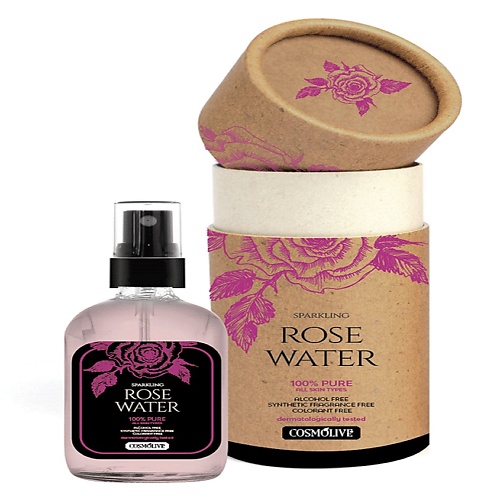 фото Cosmolive тоник для лица rose water