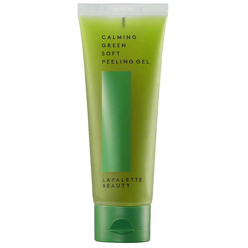 фото Lapalette гель отшелушивающий с экстрактом зеленого чая calming green soft peeling gel