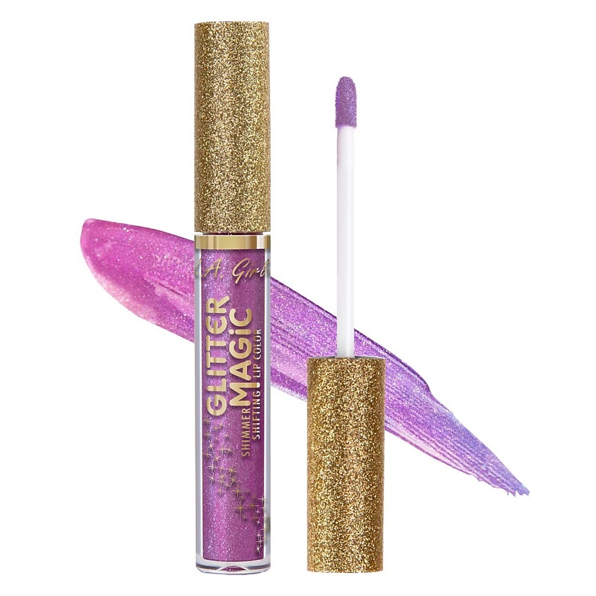 фото L.a. girl мерцающий блеск для губ glitter magic shimmer shifting lip color