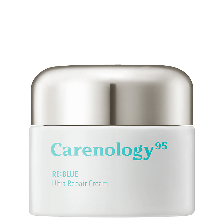 фото Carenology интенсивный восстанавливающий крем для лица с голубой пижмой re:blue ultra repair cream