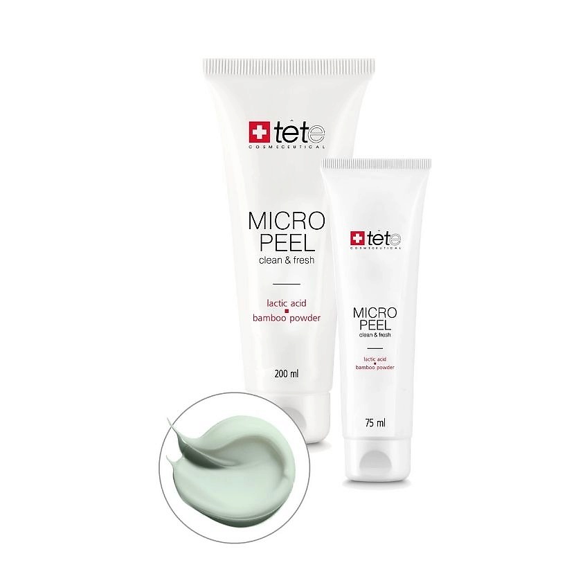 фото Маска для лица micro peel mask tete cosmeceutical