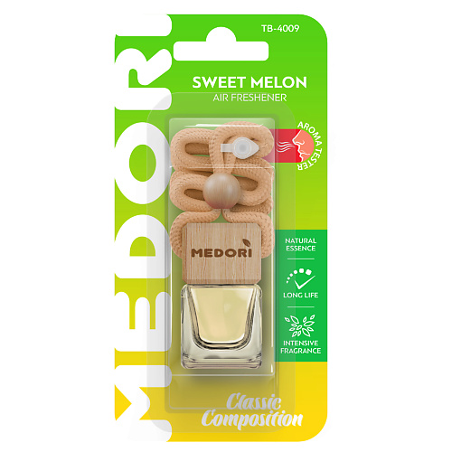 MEDORI Ароматизатор для автомобиля и гардероба SWEET MELON 6 menyak аромадиффузор sweet melon
