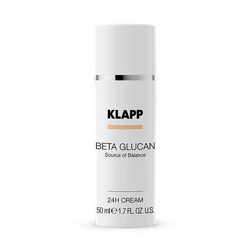 KLAPP COSMETICS Крем-уход 24 часа  BETA GLUCAN  24h Cream 50.0 klapp cosmetics тоник с pha core purify multi level performance cleansing 200