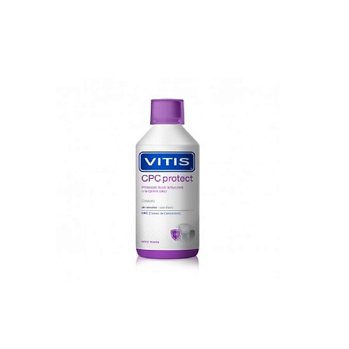 DENTAID Ополаскиватель VITIS CPC Protect 500 dentaid ополаскиватель для полости рта vitis gingival 500
