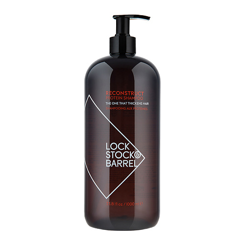 LOCK STOCK & BARREL Шампунь для тонких волос RECONSTRUCT 1000.0 шампунь укрепляющий reinforcing a03539 1000 мл