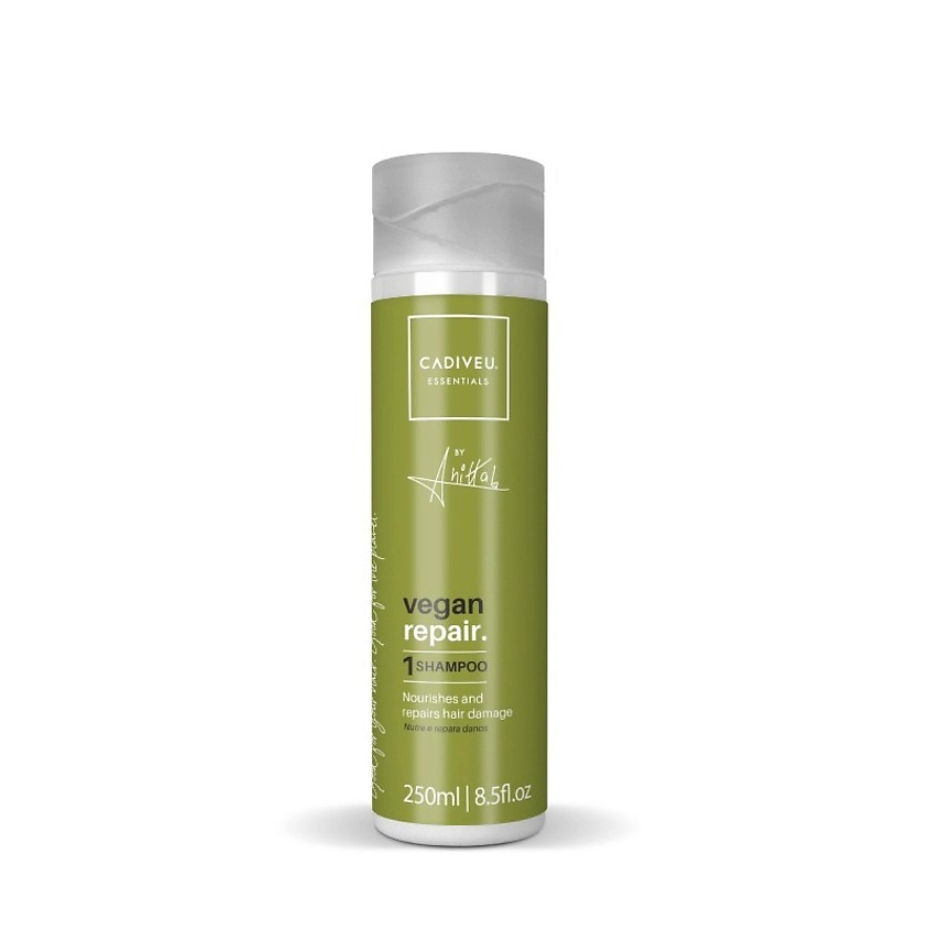 фото Веган шампунь shampoo essentials –vegan repair 250 мл cadiveu