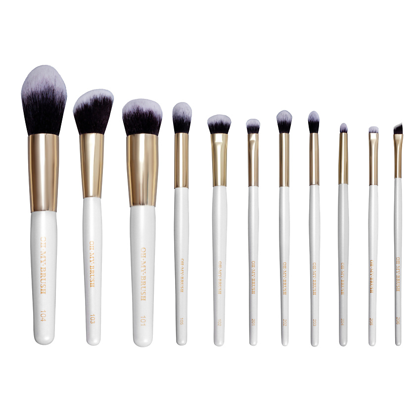 фото Oh my brush набор кистей для макияжа 11 makeup geek brush kit