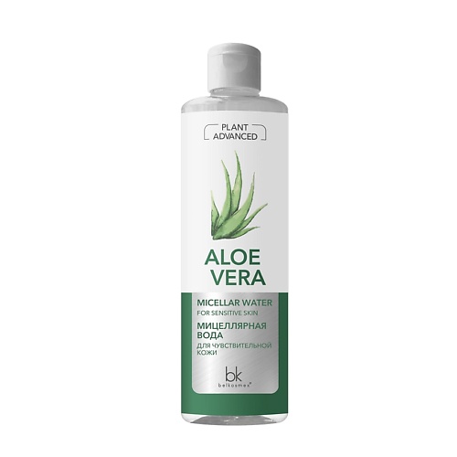 BELKOSMEX Plant Advanced Aloe Vera Мицеллярная вода для чувствительной кожи 500 дезодорант gourmandise deodorant pierre d alun aloe vera 50 мл