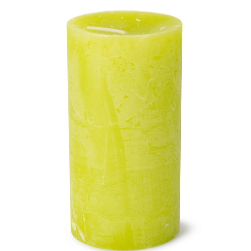 SPAAS Свеча-столбик Рустик  зеленое яблоко 1 spaas свеча ароматическая в стакане волшебная кувшинка 0 552