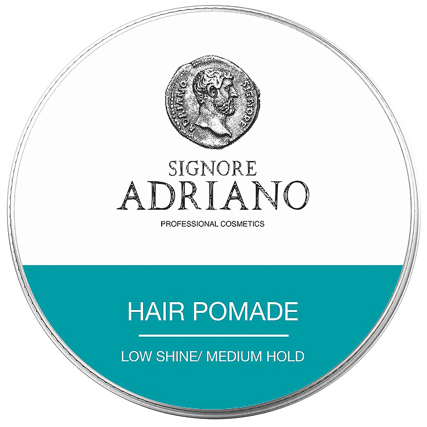 фото Signore adriano помада для укладки волос на водной основе "hair pomade medium" средняя фиксация