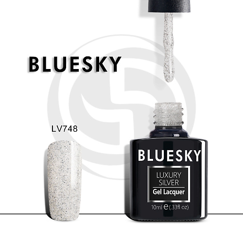 BLUESKY Гель-лак Luxury Silver Новогодний бал носок новогодний 26х18 см sywz 081934