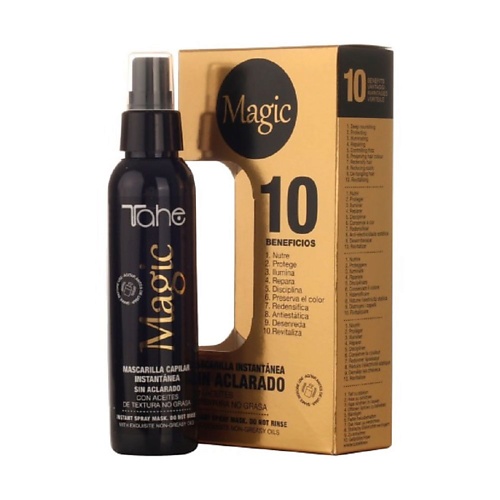 TAHE Маска для тонких и поврежденных волос MAGIC INSTANT MASK 125.0 tahe шампунь для поврежденных и осветленных волос radiance shampoo 300 0