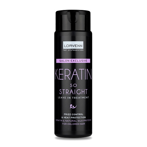 LORVENN HAIR PROFESSIONALS Крем для выпрямления волос с кератином KERATIN 200.0 lorvenn hair professionals эликсир с жидким шелком silk repair shine elixir 100