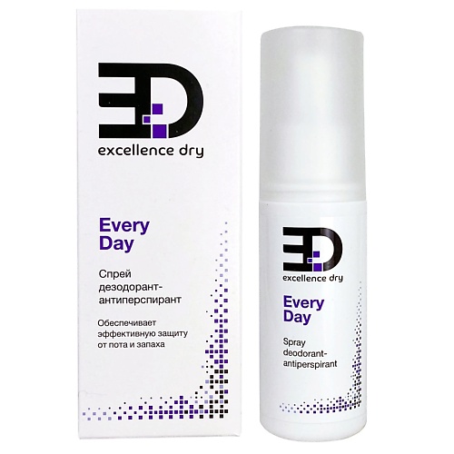 EXCELLENCE DRY Дезодорант - антиперспирант SPRAY EVERY DAY 50.0 шампунь для ежедневного применения cemani every day