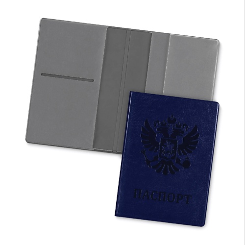 FLEXPOCKET Обложка для паспорта с прозрачными карманами для документов обложка для паспорта смокинг пвх полно ная печать