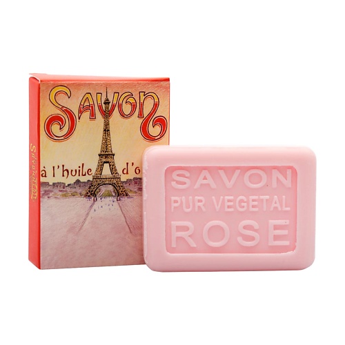 LA SAVONNERIE DE NYONS Гостевое мыло с розой Эйфелева башня 25.0 свечная башня