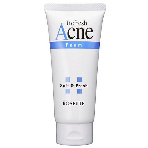 фото Rosette acne foam пенка для умывания для проблемной подростковой кожи с серой