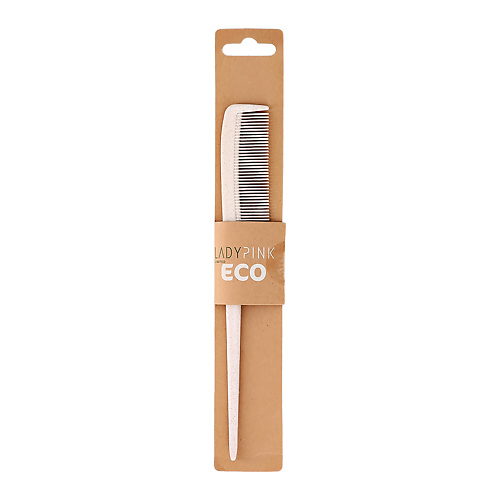 LADY PINK Гребень для волос с ручкой с частой щетиной melonpro брашинг с облегченной деревянной ручкой и натуральной щетиной 19 мм