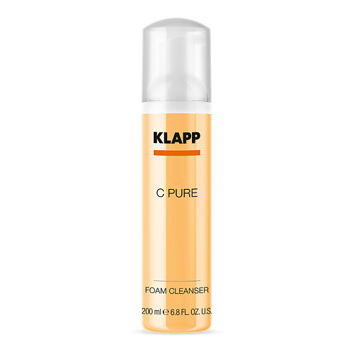 KLAPP COSMETICS Очищающая пенка  C PURE  Foam Cleanser 200.0 klapp cosmetics тоник с pha core purify multi level performance cleansing 200